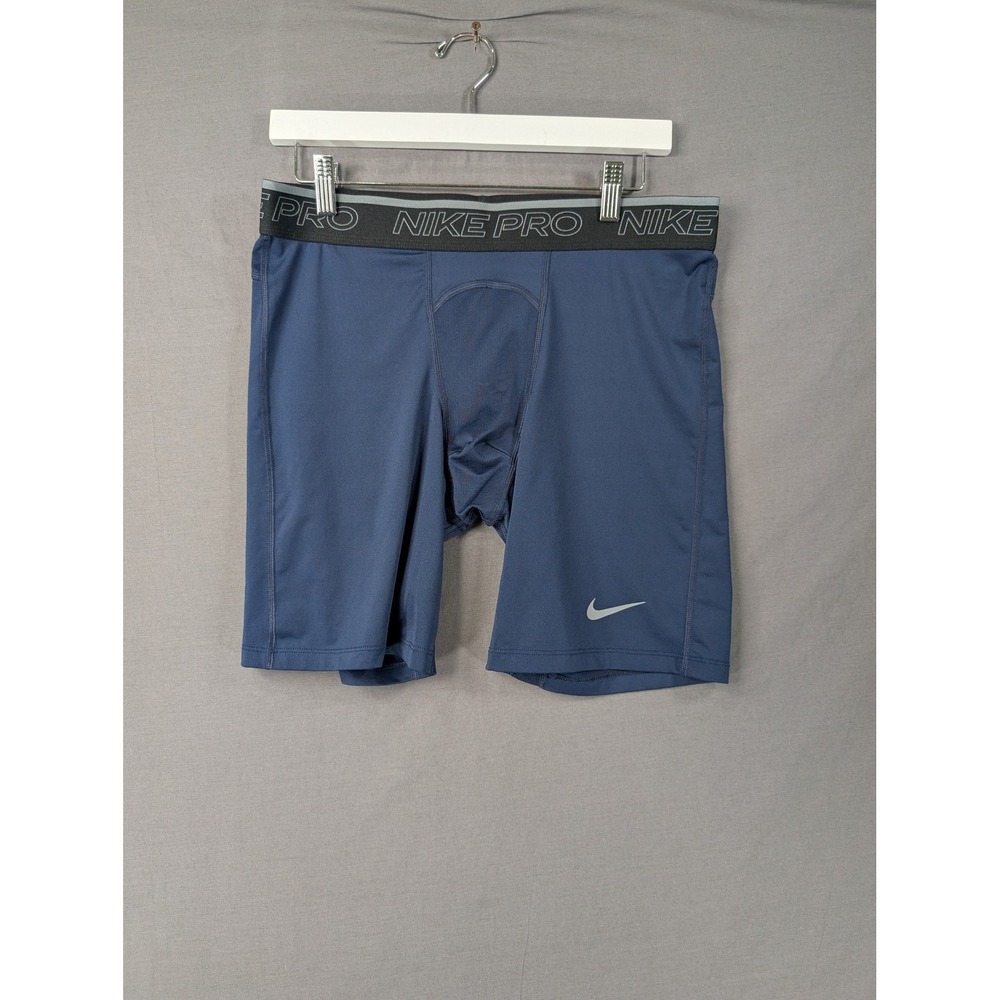 Nike Pro Dri-FIT Mens Compression Shorts Navy Blue XXL DH4762-419